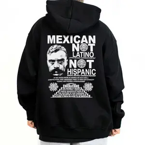Mexican Aztec Chicano Clothing Mexican Clothes Lowrider Clothes Oversized Graphic Tee Medium Heavy Sweatshirt Hoodie for Men & Women S-5XL Loose Fit Unisex Streetwear Top SB 6