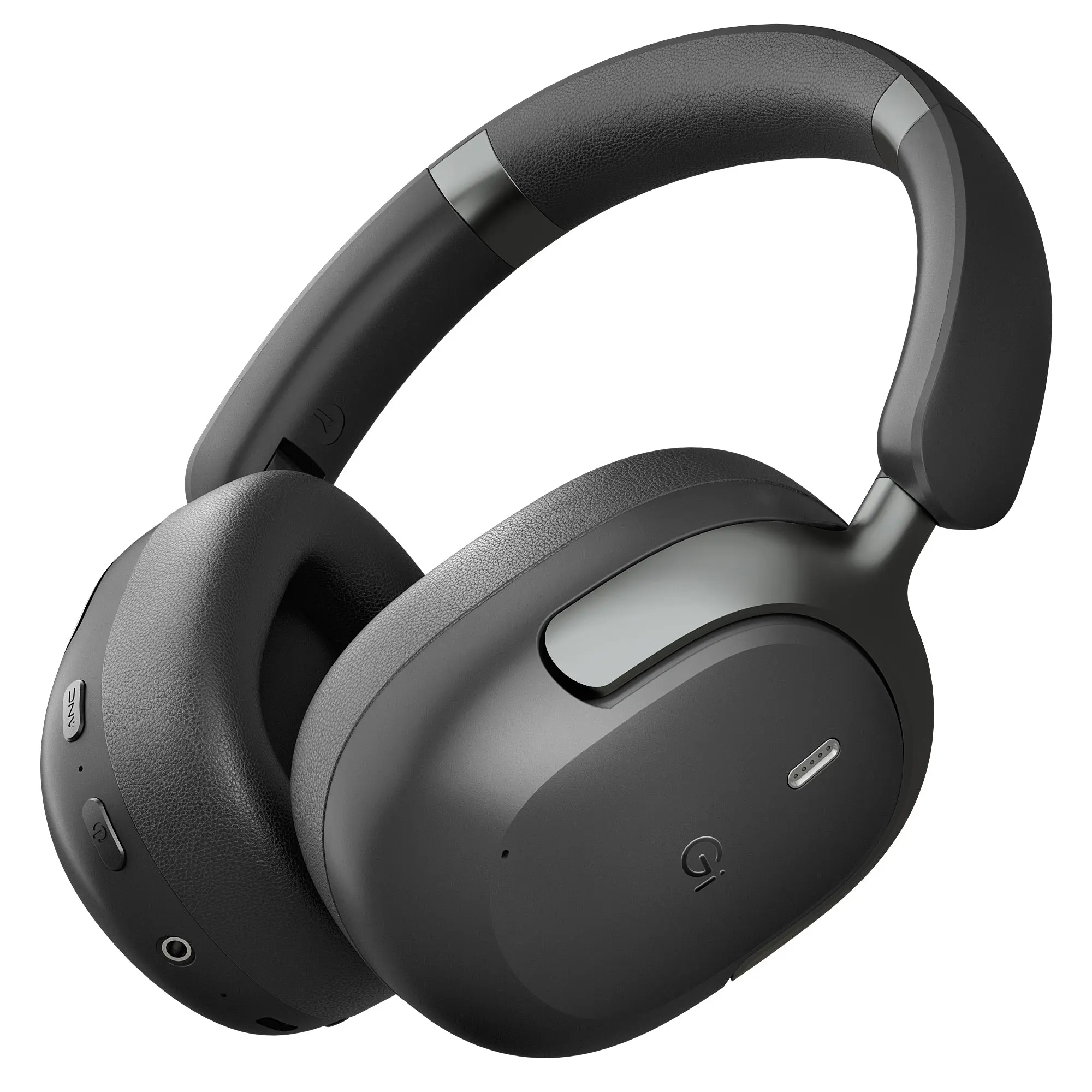 GEARit Over-Ear Bluetooth Headphones Compatible with iPhone & Android - Noise Cancelling Headphones - Wireless, Multipoint, 45H Playtime - 360 Spatial Audio - Foldable & Lightweight Headset with Mic