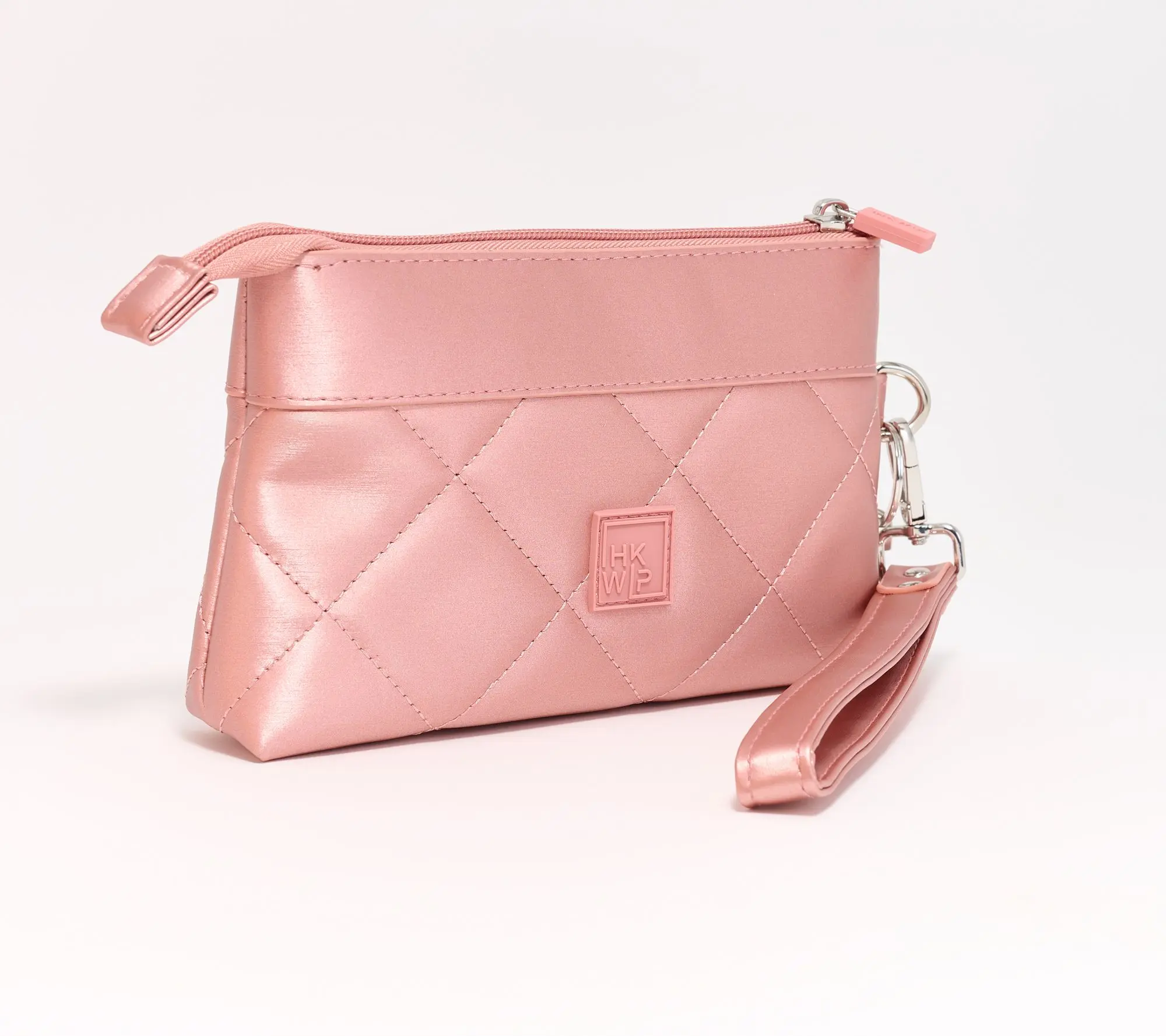 IHKWIP Monogram Initial RFID Pouch with Wristlet IHKWIP Monogram Initial RFID Pouch with Wristlet