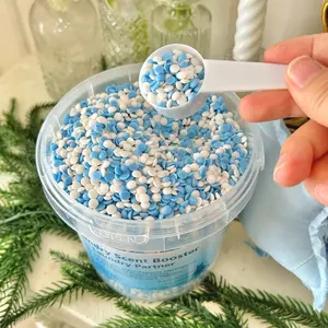 Aromatherapy Fresh In-Wash Laundry Scent Booster Beads , Lily Flower & Ocean Camellia Fragrance In-wash fabric beads designed to be gentle with a light boost of scent,  900g/1.98lb , Boxed/Drum, ✨ All-in-One Softener + Long Lasting Freshness ! Laundry Odo