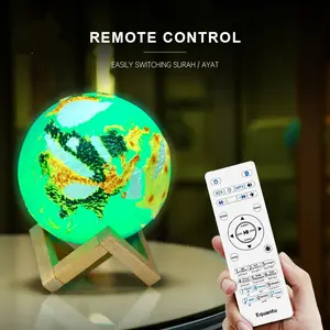 Muslim Koran Arab Quran Azan Islamic Ramadan Bluetooth Speaker Portable Arabic Bright Night Light Holy Lamp Sound Box Music Wireless Caixa De Som Bocina Mp3 Blutooth Altavoces Mini Coluna Home Gift Acoustics