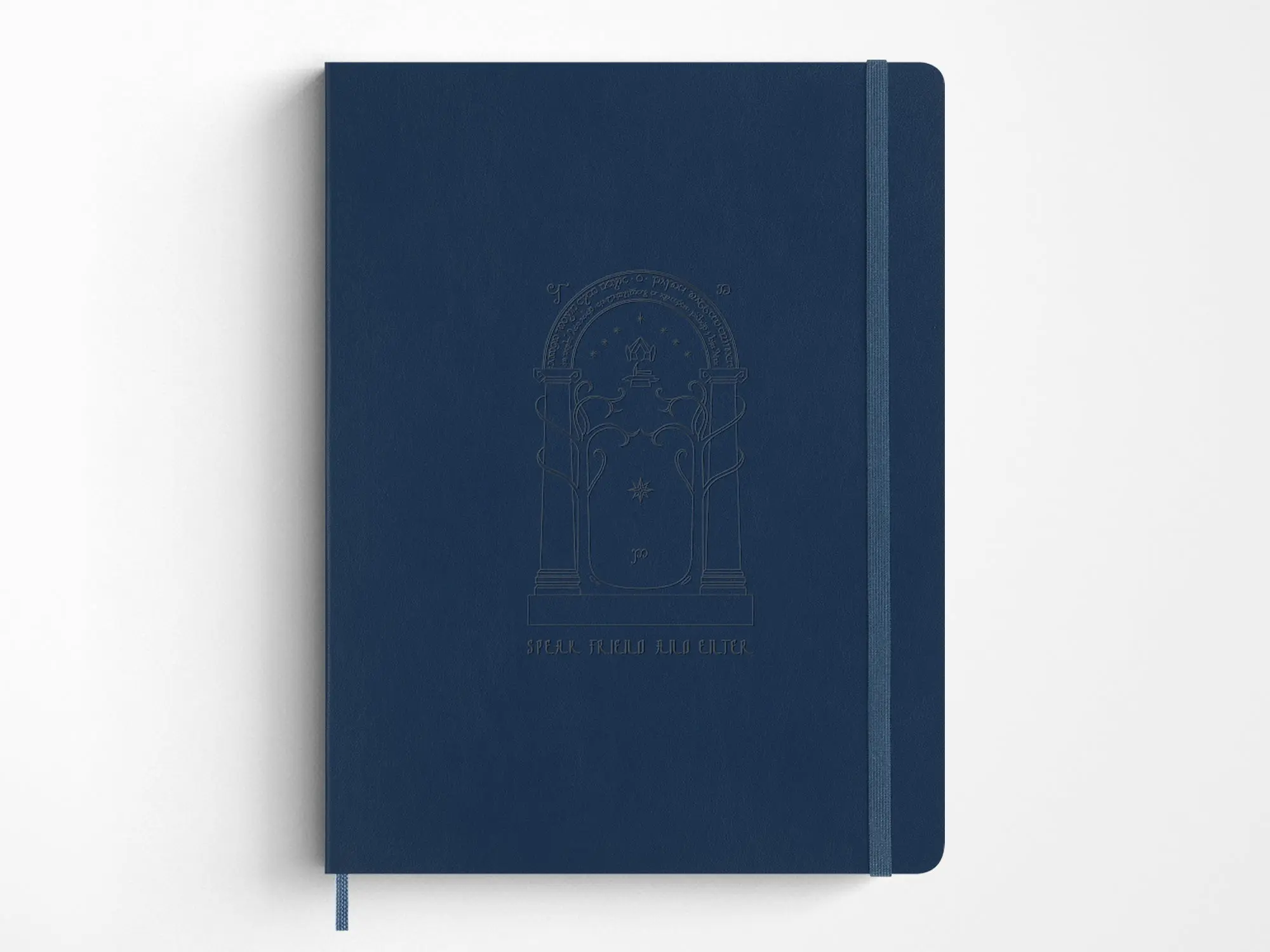 Moleskine Lord of the Rings Doors of Durin XL Softcover Notebook - Ruled Pages