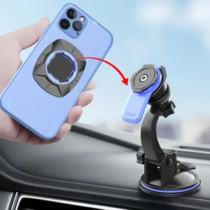 Car Phone Holder, Car Phone Holder Mount, Universal Car Phone Holder for Dashboard Windshield, Car Accessories for All Phones