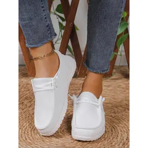 Women's Casual Comfortable Low Top Slip on Shoes, 1 Pair Lightweight Breathable Comfortable Sports Running Shoes for Daily Wear, Perfect for Students and Outdoor Sports, Casual Fashion Shoes