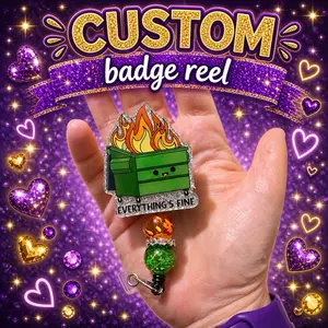 CUSTOM badge reel