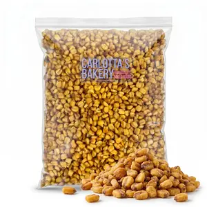 Carlotta's Bakery Crunchy Roasted Corn Snacks 5 lb Bulk Bag, Choose Flavor Non GMO Kosher Corn Snack