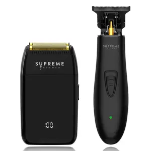 Supreme Trimmer T-Shaper & Crunch Lite Duo, Complete Home Grooming Kit for Personal Care
