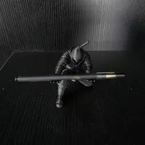 Ninja Print Figurine 3D Printed Handmade Pen Holder Stationery Organizer Creative Desk Decoration Unique Gift Idea