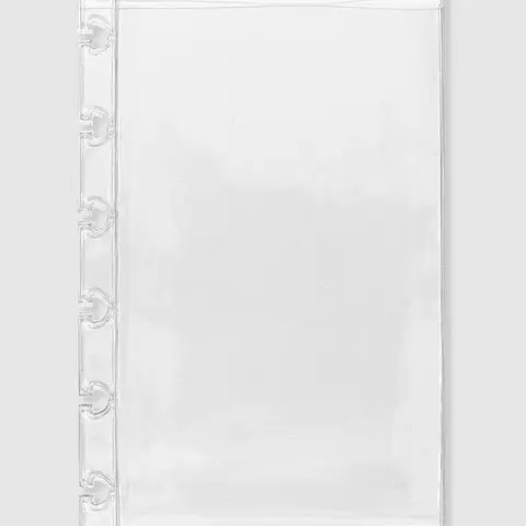Crystal Clear Document Pocket - Compact Design with Multiple Spokes for Easy Storage and Organization