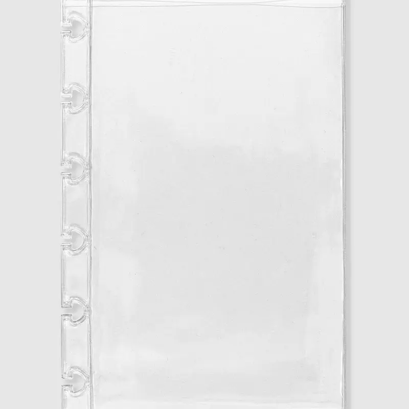 Crystal Clear Document Pocket - Compact Design with Multiple Spokes for Easy Storage and Organization