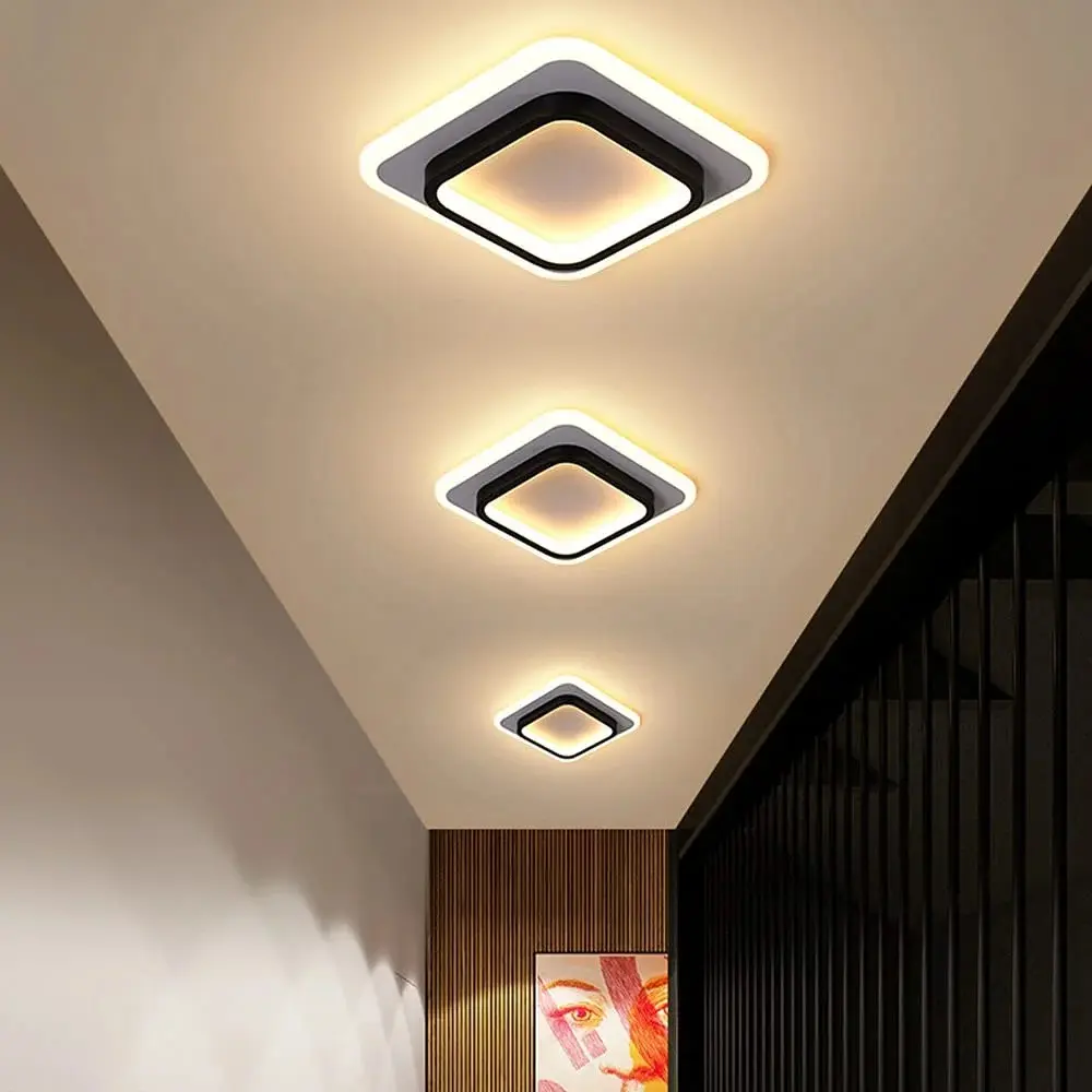 Indoor LED Ceiling Light, 12w Dual-Sided with Adjustable 3000k-6000k Color Temperature, Perfect for Hallways, Stairs, and Living Areas, Led Lighted, Indoor Lighting