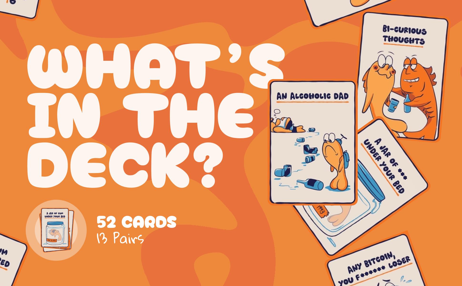 Go F*** Yourself Adult Card Game - Hilarious Party Game for 3-10 Players - 52 Cards - Quick Easy Setup - Perfect Stocking Stuffer - Made Out of Spite