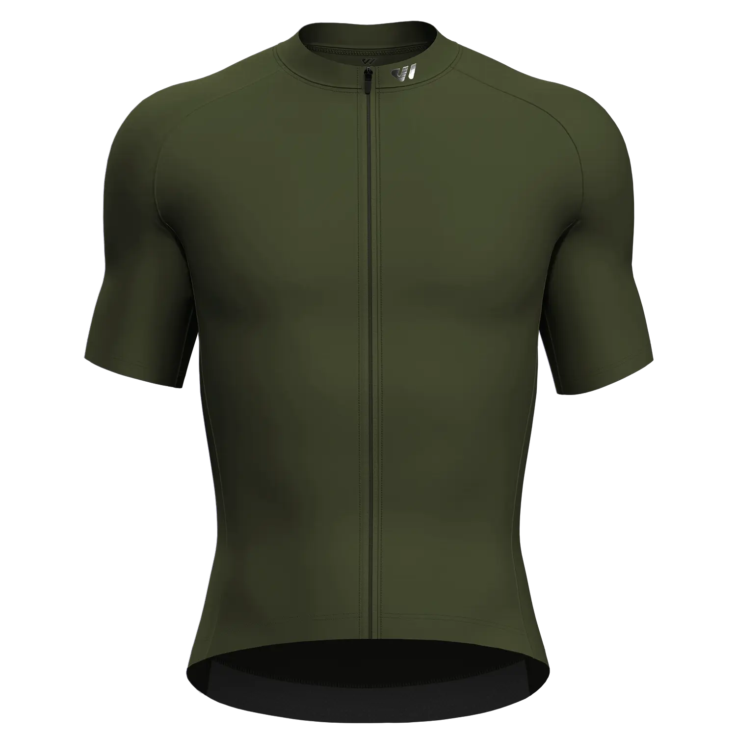 Wulibike Men's Long Sleeve Cycling Jersey, Aero Fit Quick Dry Bouncy Stretch Top with Cowl Neck, 4 Pockets, Reflective Details & Anti-slip Strips, Quick Dry Top, Sport Jersey, Bouncy Stretch Men's Cycle Jersey