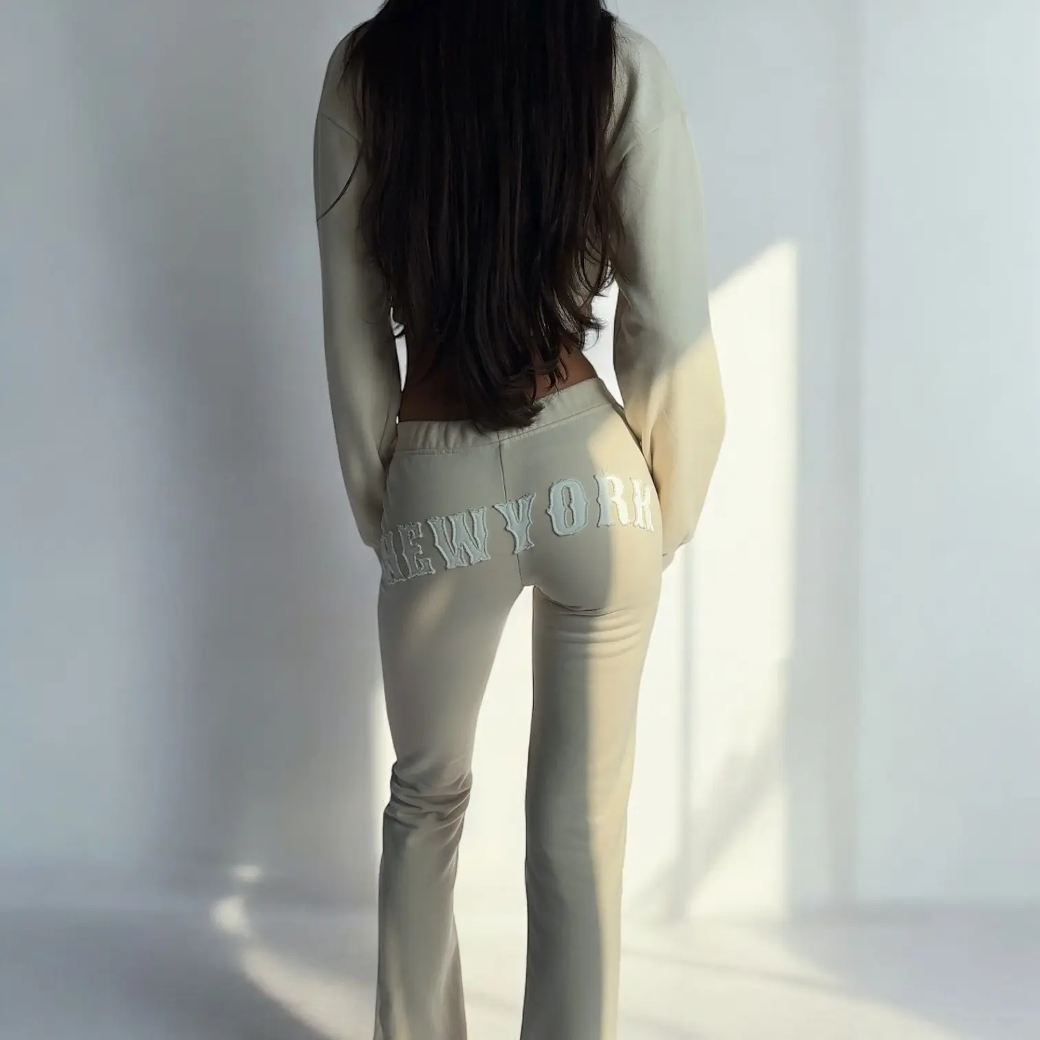 Sandstorm Distressed NY Sweatpants