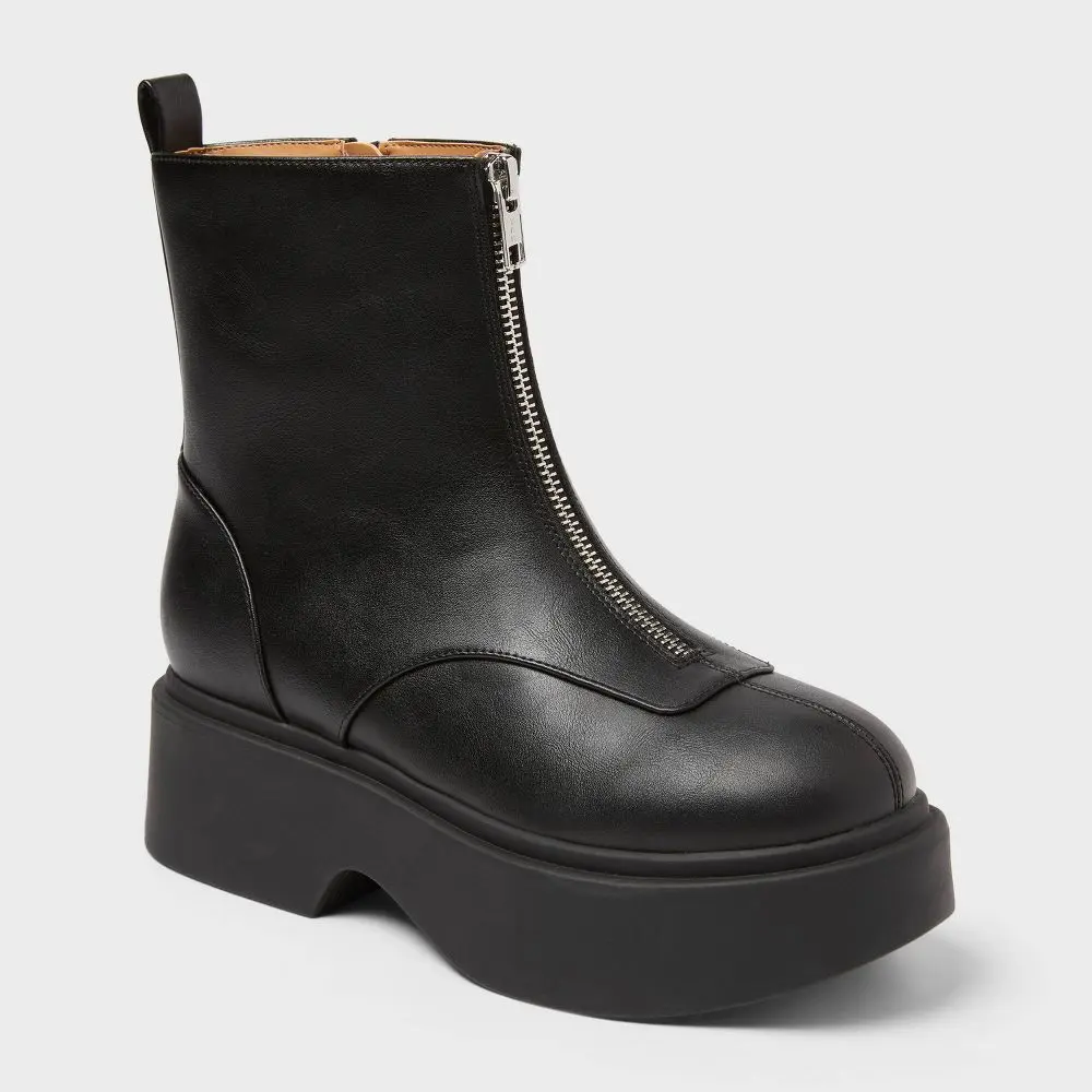 Women’s Honor Low Shaft Flat Boots with Memory Foam Insole – Wild Fable