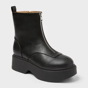 Women’s Honor Low Shaft Flat Boots with Memory Foam Insole – Wild Fable