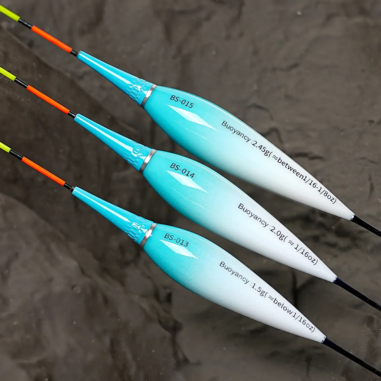 Smart LED Fishing Float Kit,  1.15g Gravity Sensing Fishing Bobbers with CR316 Batteries, Carbon Fiber Bite Indicator Floats for Day & Night Freshwater and Inshore Fishing