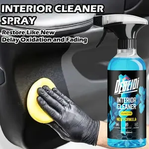 Gripvolt Waterless Spray Wax, Ultimate Protection for Rubber & Plastic, Auto Interior Detailer, Leather Cleaner, Quick Detailer, Car Care