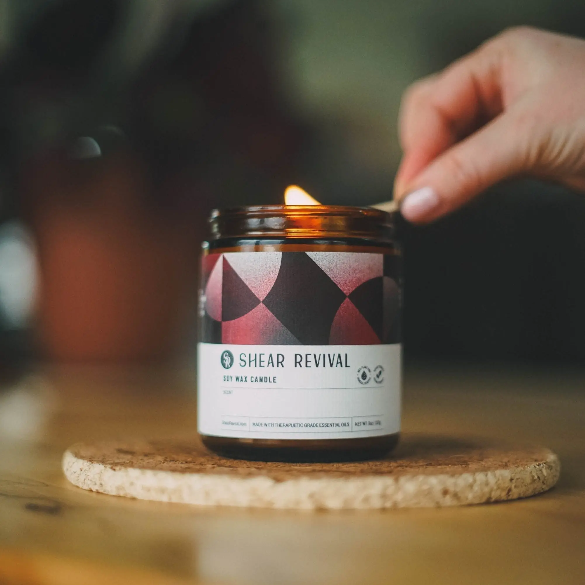 Small Batch Candle - Eucalyptus + Cedar