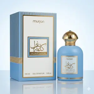 Dumont Kalemat Ghazal Murjan Eau de Parfum, Sweet Woody Oriental Scent for Women, Long-Lasting Arabian Perfume Spray, 3.4 oz / 100 ml, Single Item