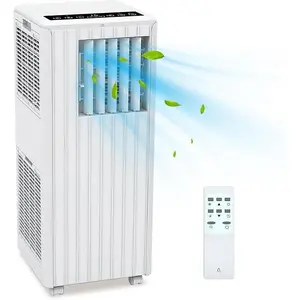 8000 BTU Portable Air Conditioner with Remote, 3-in-1 Quiet Room AC Unit (Cooling/Dehumidifier/Fan) for Bedroom & Small Apartment, Window Kit Included, 24H Timer, Multiple Colors, US Plug