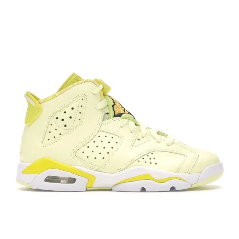 Jordan Kid's 6 Retro Dynamic Yellow Floral, from StockX