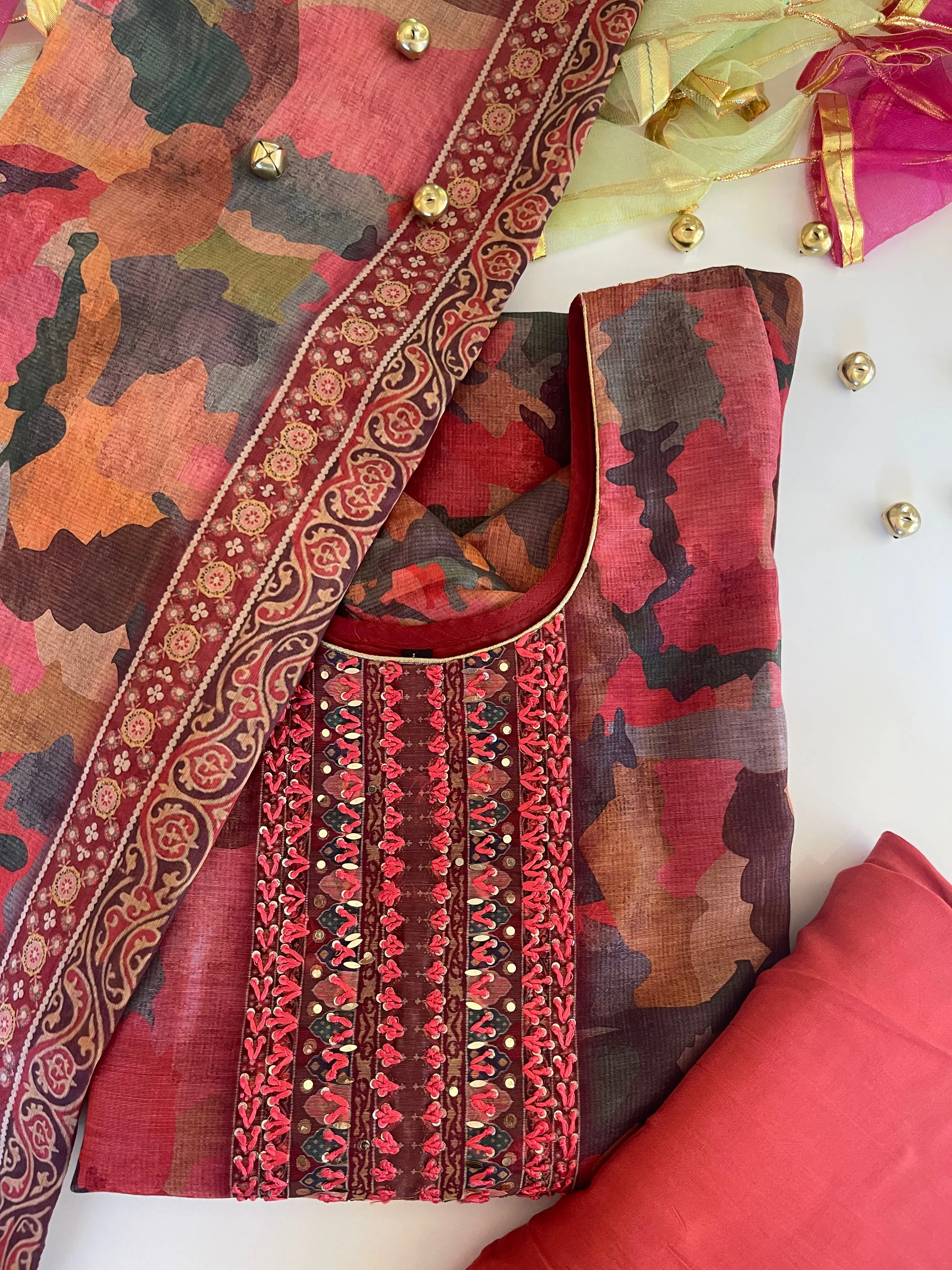 MAATI Organza Suit