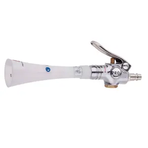 Upgraded Portable Car Cleaning Gun with Handle, Interior Clean Tool, Dry Blaster with Conical Nozzle, High Pressure Dust Removal, Air Compressor Required, Airflow