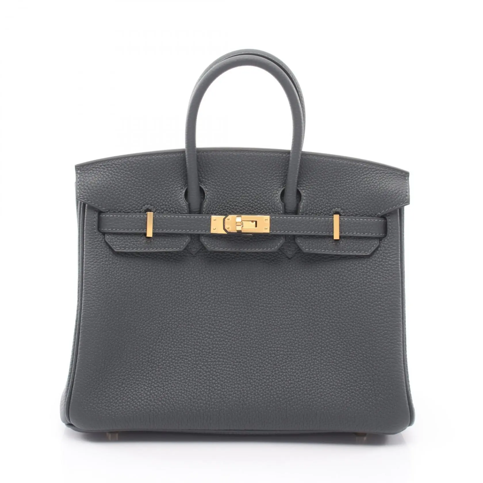 Pre-owned HERMÈS Calfskin Shoulder Bags Hermes Birkin25 Togo