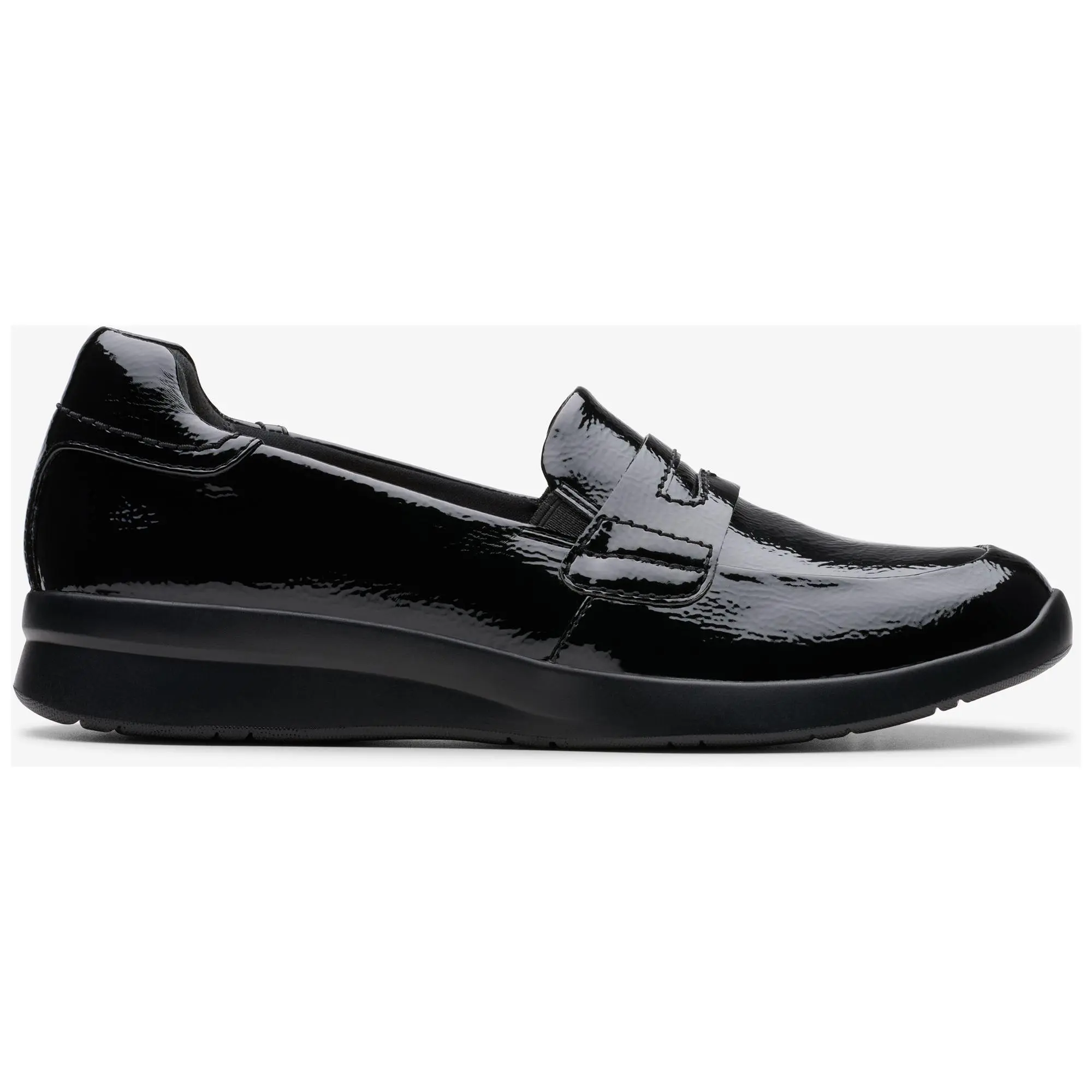 Clarks Collection Patent Slip On Loafer- Ellowyn Penny