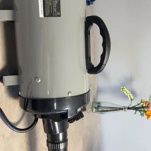 VEVOR Dog Dryer, 2000W/2.7HP Dog Blow Dryer, Pet Grooming Dryer with Adjustable Speed and Temperature Control, Pet Hair Dryer with 4 Nozzles and Extendable Hose, Black