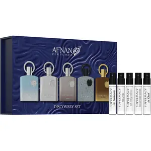Afnan Supremacy Homme Series Discovery Kit – Unisex Miniature Perfume Set (5 x 2ml Vials)