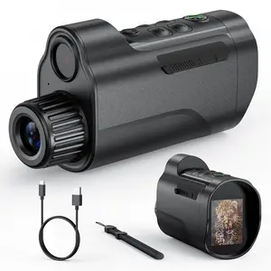See Everything in the Dark! 800m HD Infrared Night Vision Scope - Handheld Gadget for Camping, Wildlife & Night Exploration