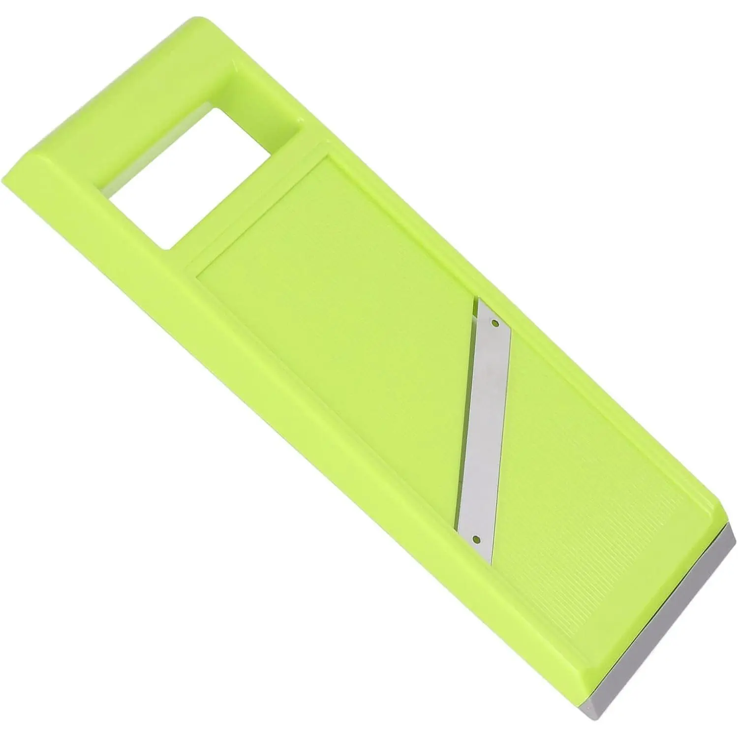 Vegetable Slicer, 4.25 x 10.8in Stainless Steel Mandoline  Slicer with Hanging Hole, Handheld Vegetable Chip Maker   for , Carrot, Vegetables, Zucchini