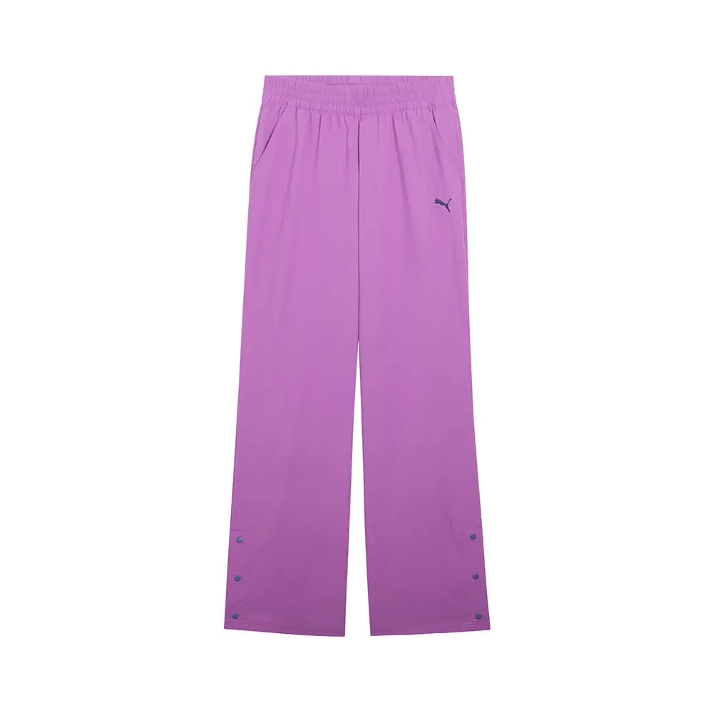 PUMA Womens Essentials Ripstop Straight Pants Casual - Purple