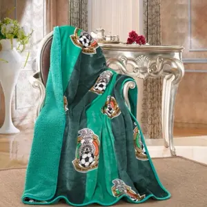 MX Sherpa Lined Throw Blanket mexican  blanket blanket
