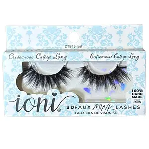 IONI 3D Crisscross Cat Eye Long Faux Mink Lashes