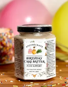 Birthday Cake Hormone Harmony (PCOS) Support Honey