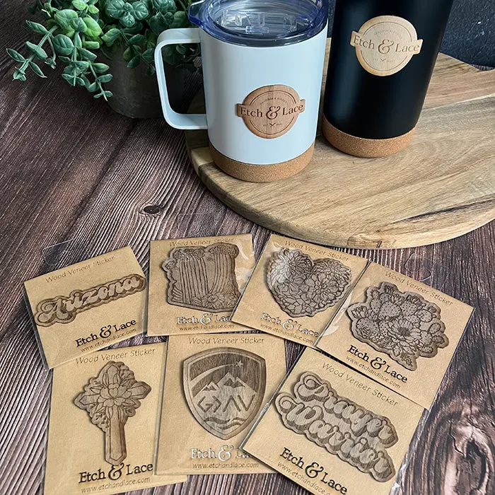 Wood Veneer Stickers