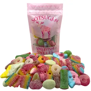 Swedish Sour Mix With Bubs - Swedish Candy- 1/2 lb Snack Bonbon Swedish Sour Mix With Bubs - Swedish Candy- 1/2 lb Snack Bonbon