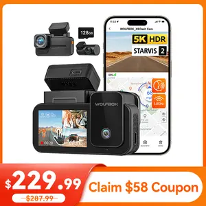 WOLFBOX X5 3 Channel Touchscreen WiFi Mini Dash Camera  TikTokShopHolidayHaul