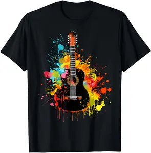 Musicians and Acoustic Guitar lovers T-Shirt