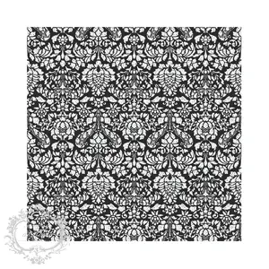 Vintage Damask - Mesh Stencil 12x12