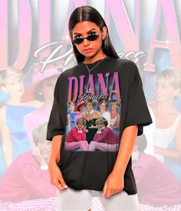 Retro Princess Diana Shirt, Vintage Princess Diana Shirt, Diana T-Shirt, Unisex T-Shirt