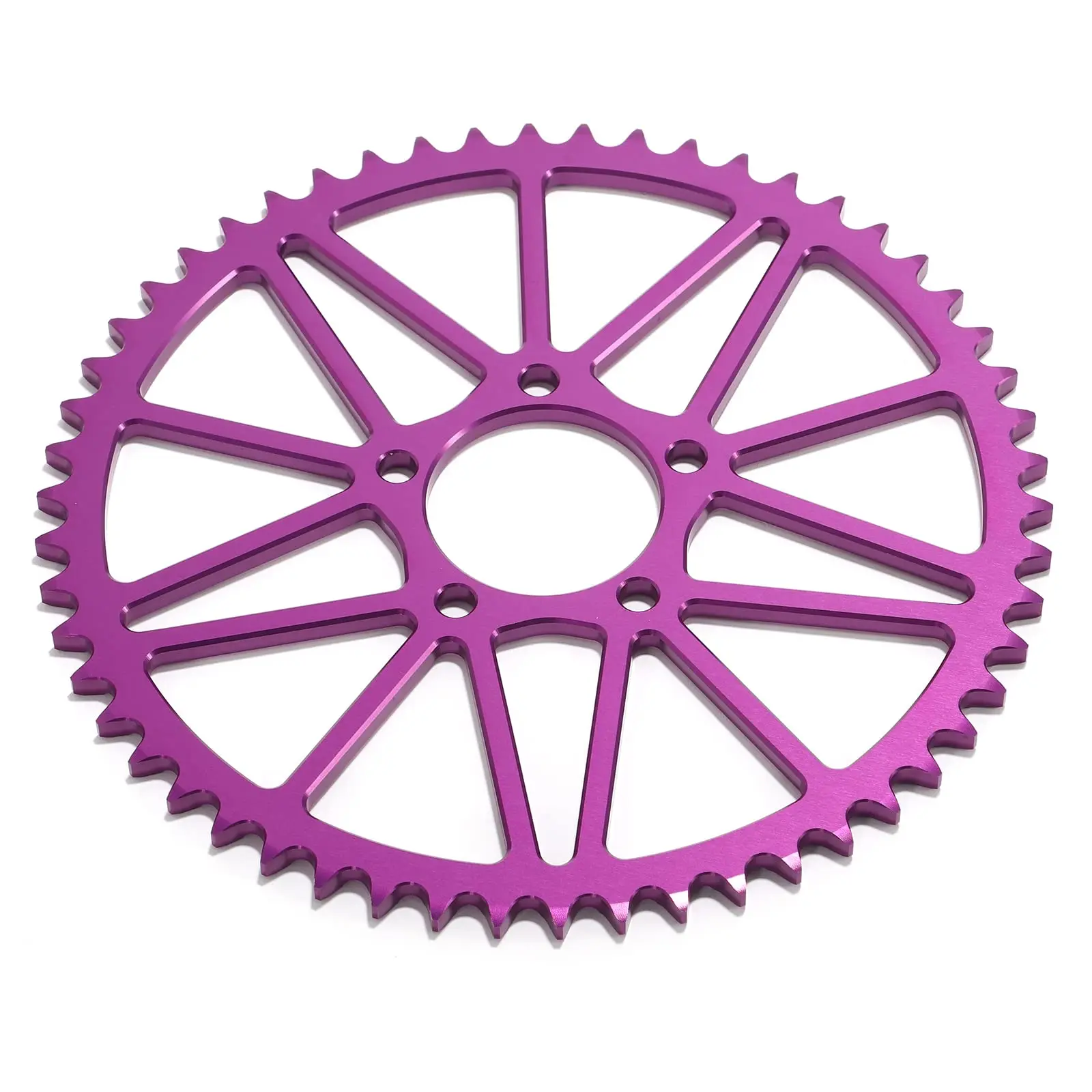 54T Rear Bike Sprocket - 7075 T6 Anodized Aluminum Alloy Tooth Plate, New Never Mounted Motorcycle Exterior Accessories, Compatible with Surron Light Bee LB X, Segway X160 X260, Talaria Sting