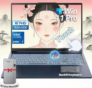 Lenovo IdeaPad Slim 5i Laptop Business 2026, 16" FHD+ Touchscreen, Intel Core 7 240H(Beat Ultra 7 255U), Facial Login IR Cam, Backlit KB, Win 11 Pro, Copilot, Al Voice Recorder (32GB DDR5 | 1TB/2TB SSD)