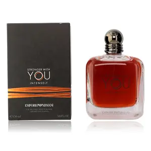 Stronger With You Intensely by Emporio Armani, 5 oz Eau De Parfum Spray for Men