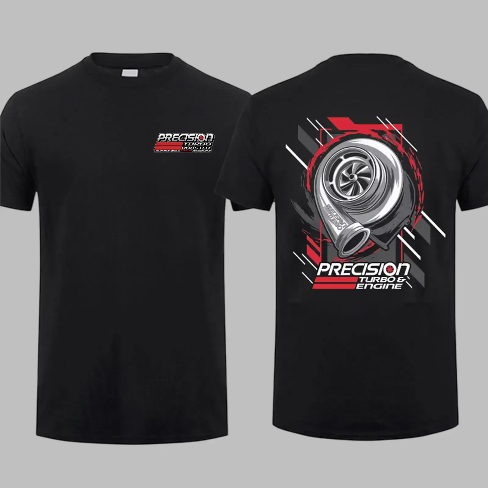 Turbo Graphic Unisex Cotton T-Shirt, High Quality Fabric Casual Style Top, Perfect Gift For Turbo Fans & Dad
