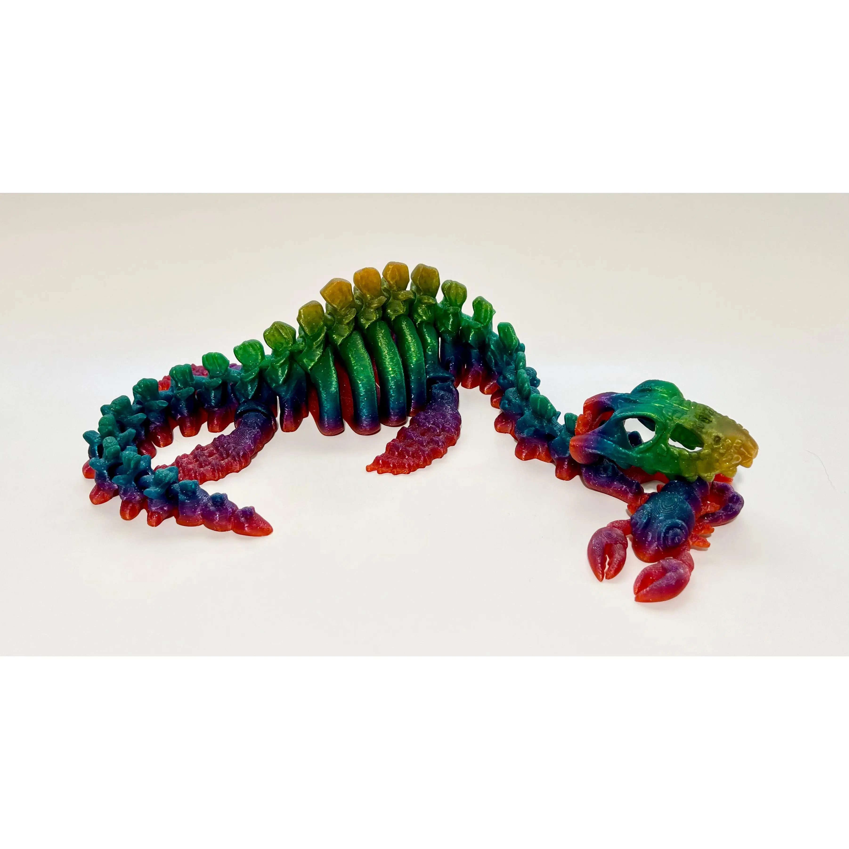 Giant Flexi Skeleton Plesiosaurus - 3D Printed Articulating Figure