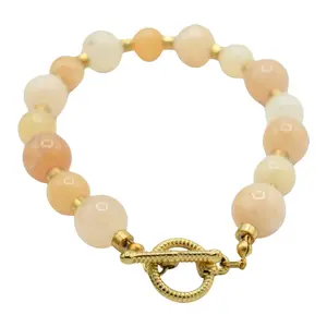 Cream Natural Quartz Bracelet